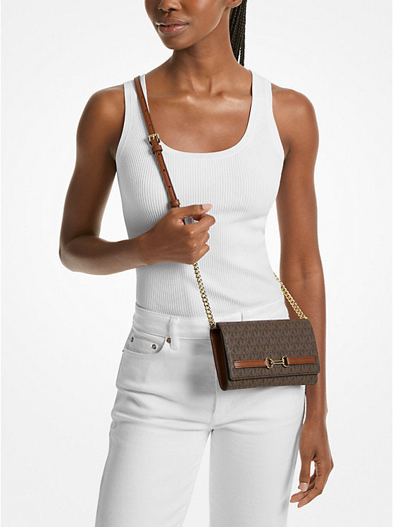 Michael Kors Carson Large Signature Logo Convertible Crossbody Bag