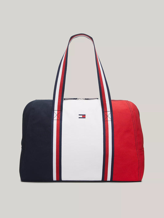 Tommy Hilfiger Colorblock Duffle Tote Bag