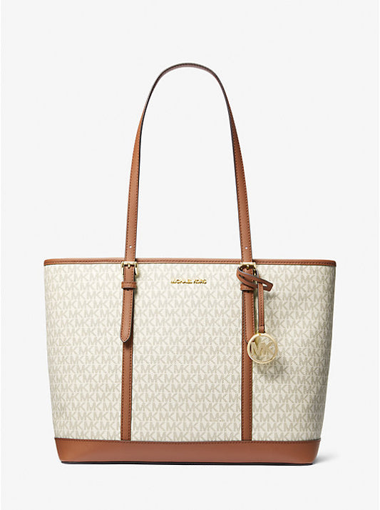 Michael Kors Jet Set Travel Extra Large Logo Tote Bag