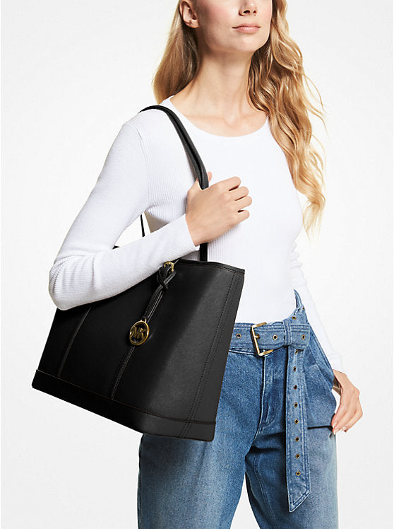 Michael Kors Jet Set Travel Extra Large Saffiano Leather Tote Bag