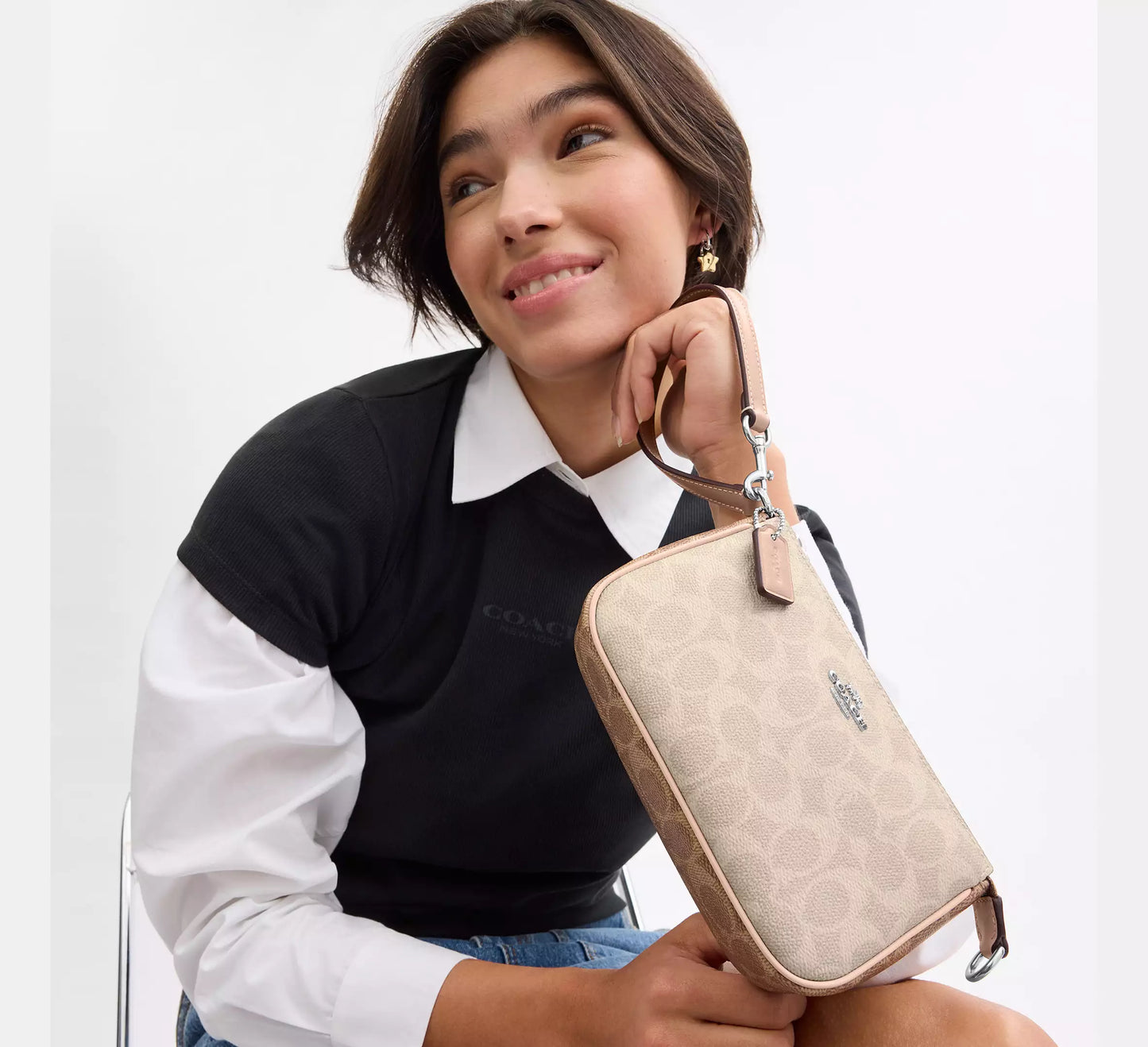 Coach Nolita 19 in Signature Canvas