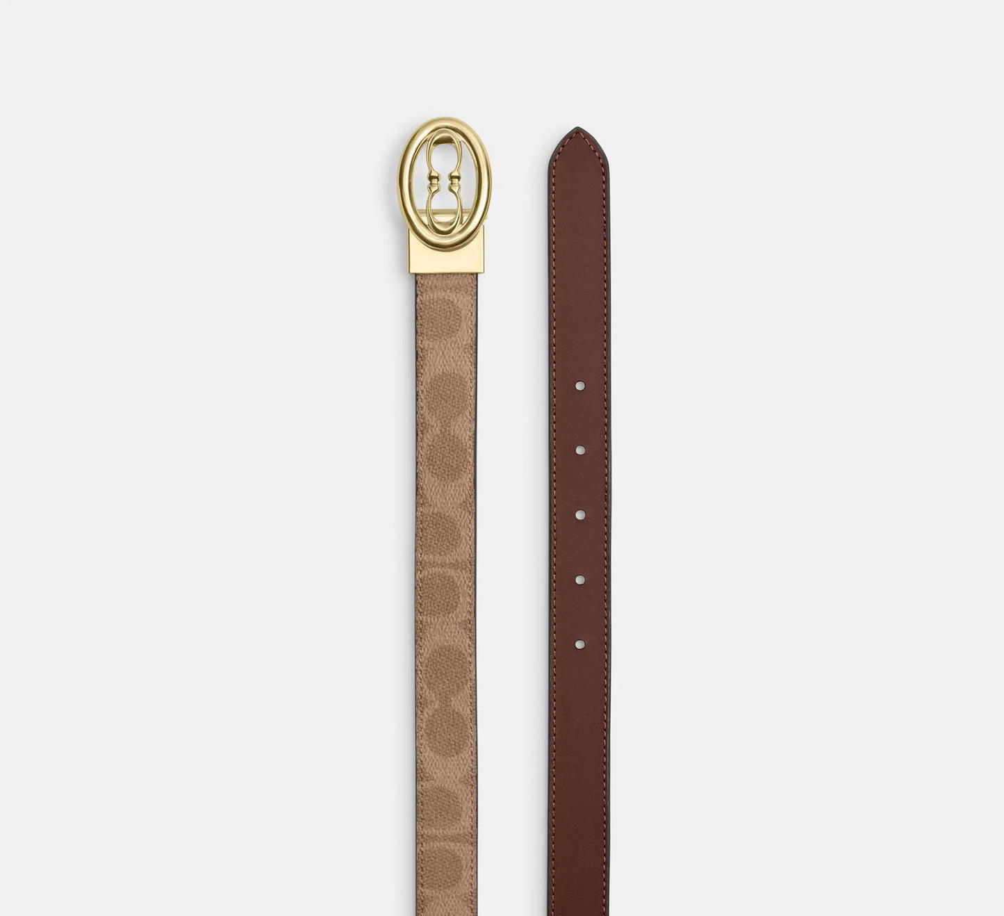 Coach Signature Buckle Cut To Size Belt, 25 Mm