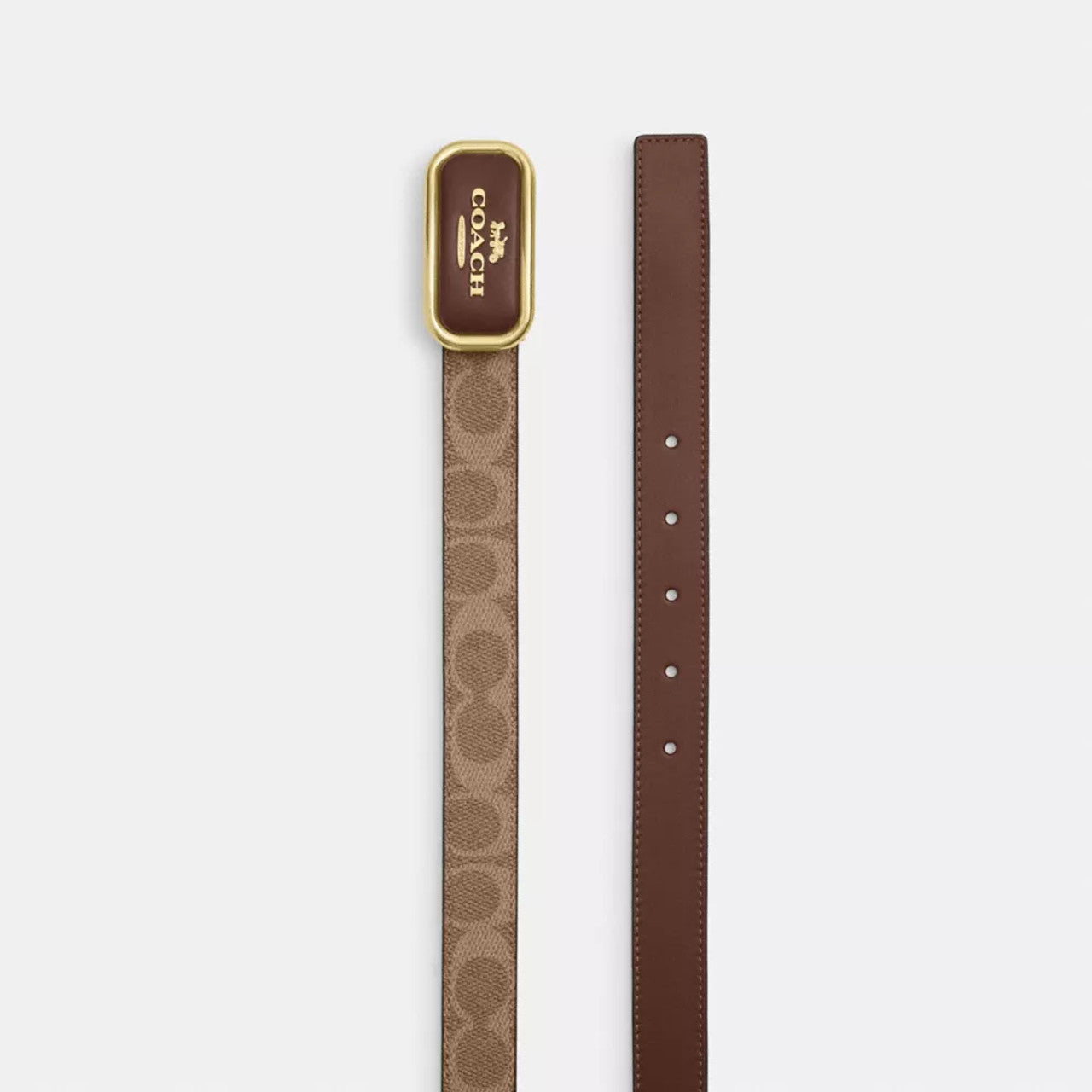 Coach Signature Buckle Cut To Size Morgan Belt, 25 Mm