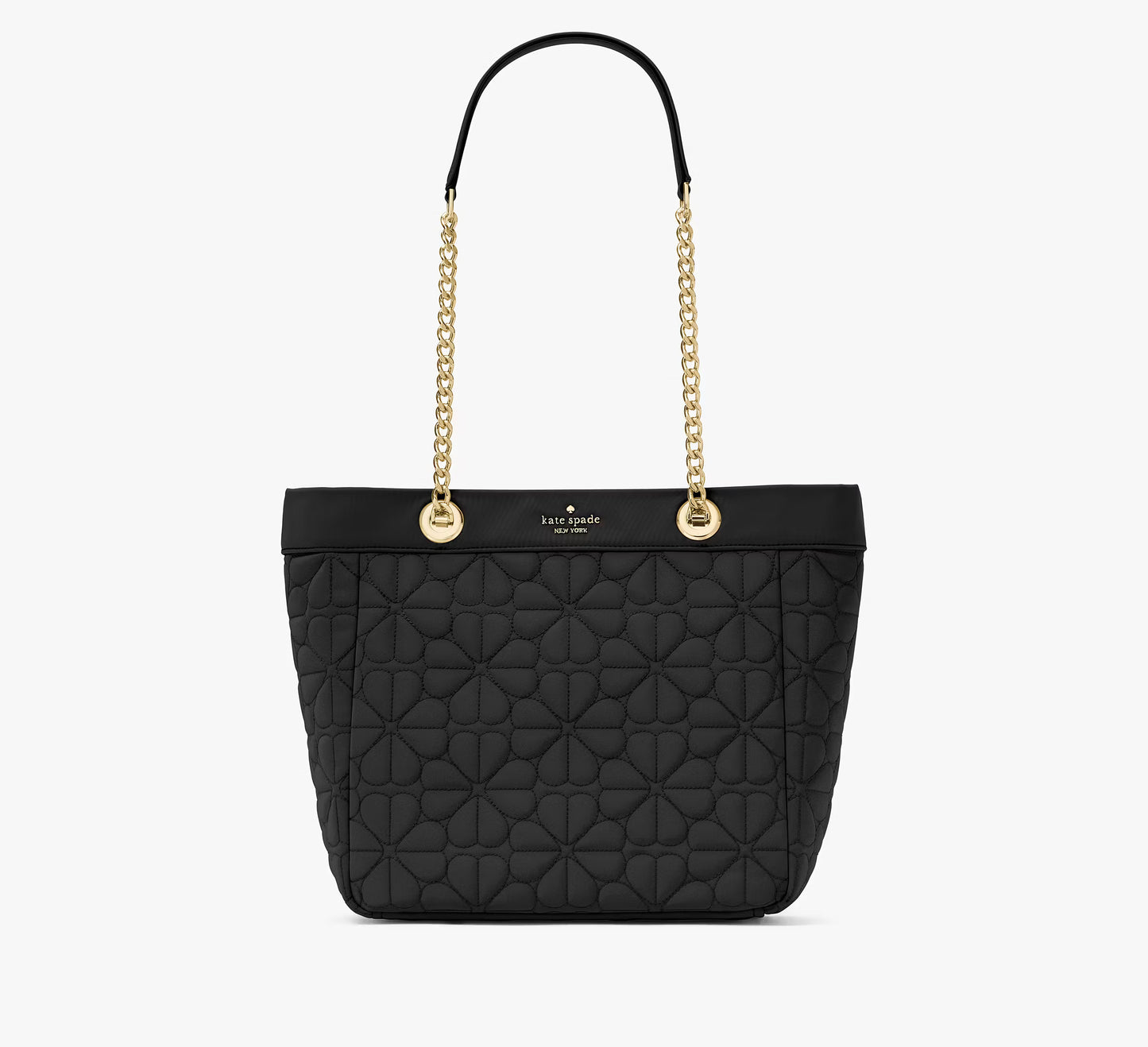 Kate Spade Spade Flower Quilted Fabric Medium Tote