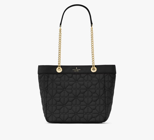 Kate Spade Spade Flower Quilted Fabric Medium Tote